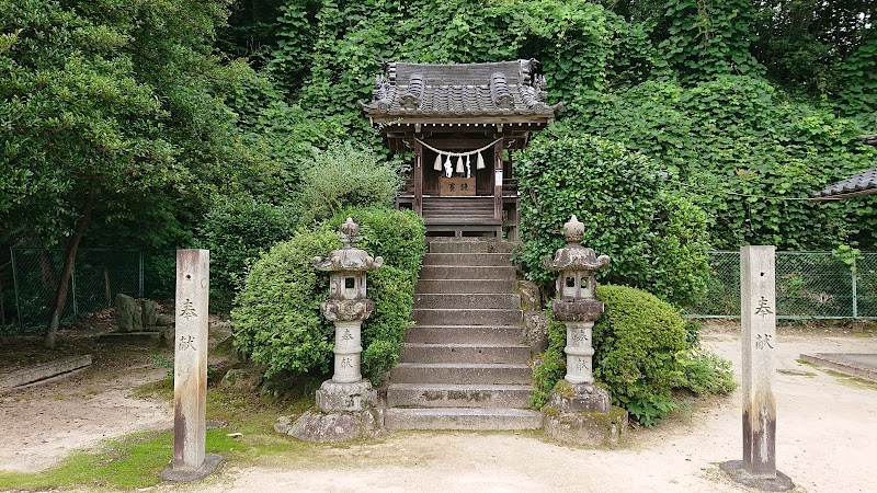 大年神社（安芸武田氏初期居城跡）