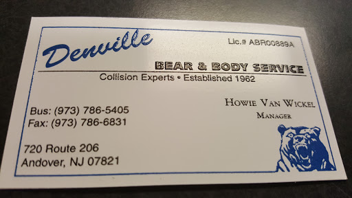 Auto Body Shop «Denville Bear & Body Services Inc», reviews and photos, 720 US-206, Andover, NJ 07821, USA