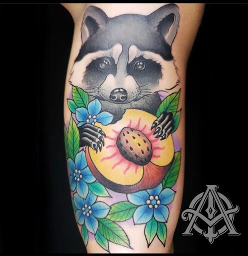 Explore tribal lion tattoo ideas, creative tattoo ideas in Prescott, available at BlackGold Tattoo