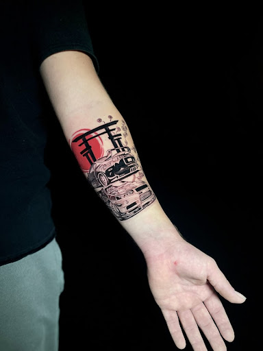 Explore harry potter tattoo ideas, creative tattoo ideas in Venice, available at Ink Monkey Tattoo and Piercing