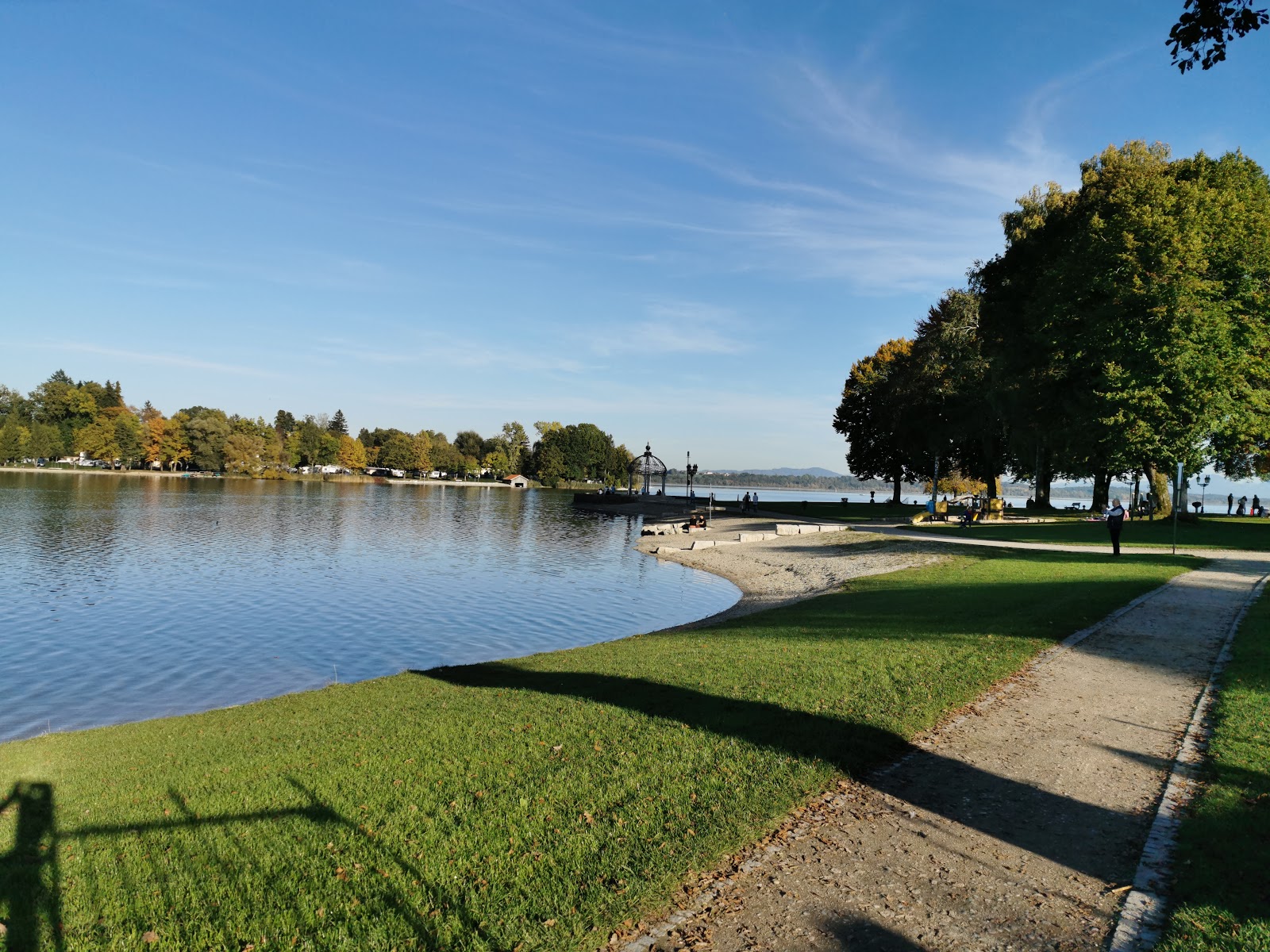 Foto van Strandcamping Waging am See en de nederzetting