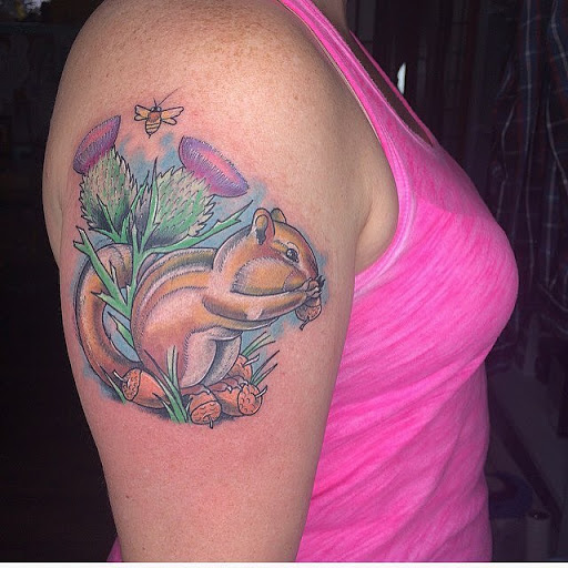 Tattoo Shop «Thistle and Pearl Tattoo», reviews and photos, 107 Merrimon Ave #310, Asheville, NC 28801, USA