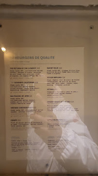 PNY MARAIS à Paris menu