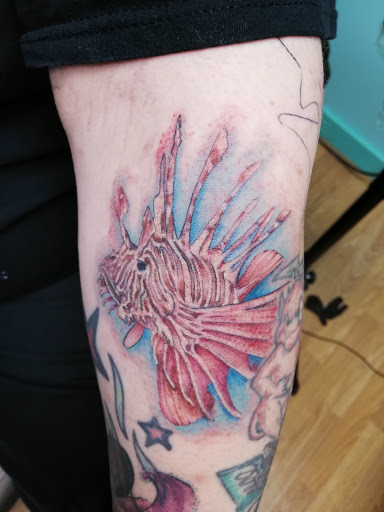 Explore heart with wings tattoo ideas, creative tattoo ideas in Hayward, available at Three Tentacles Tattoo Studio