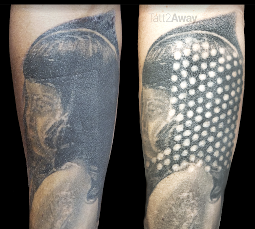 Explore ladies tattoo sleeve ideas, creative tattoo ideas in Huntington, available at Tatt2Away Huntington