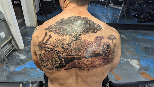 Explore pet tattoo ideas dog, creative tattoo ideas in Glendale, available at Bad Intentions Tattoo, Piercing & Supply, LLC