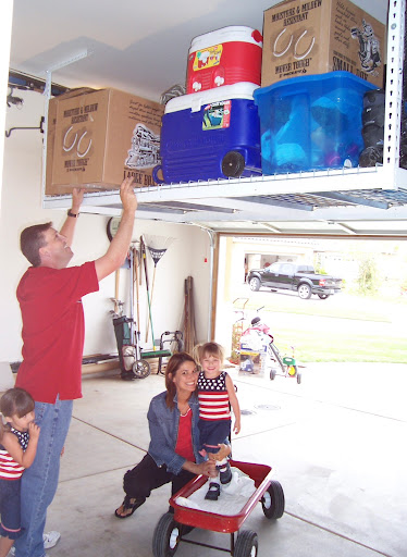 SafeRacks - Garage Overhead Storage Rack Installation, Wall Shelving and More image