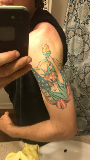 Explore kayak tattoo ideas, creative tattoo ideas in Oceanside, available at The Arcade Oceanside Tattoo