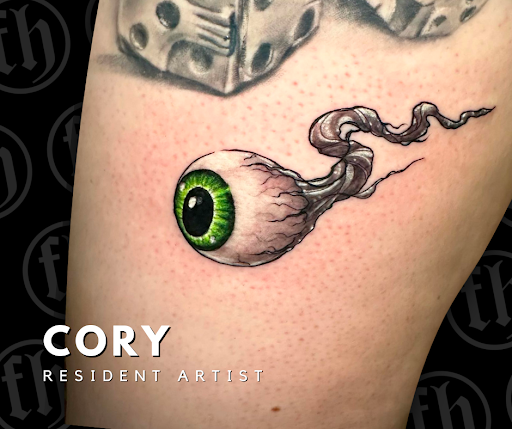 Explore tattoo of son's name ideas, creative tattoo ideas in Kissimmee, available at Fallen Heroes Tattoo & Piercing (Florida)