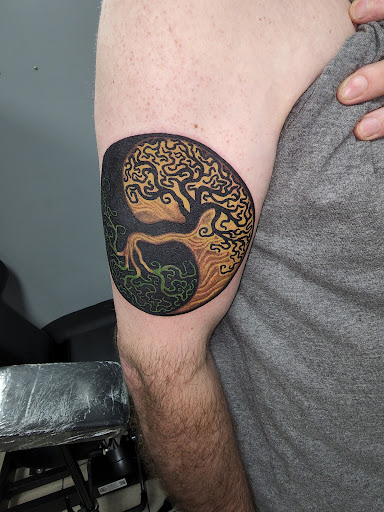 Explore rapper tattoo ideas, creative tattoo ideas in Scranton, available at Art Rage Tattoo Studio