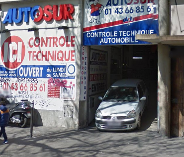 Contrôle technique Autosur Paris à Paris
