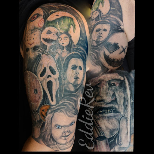 Explore rock climbing tattoo ideas, creative tattoo ideas in Spokane, available at Tattoo Room