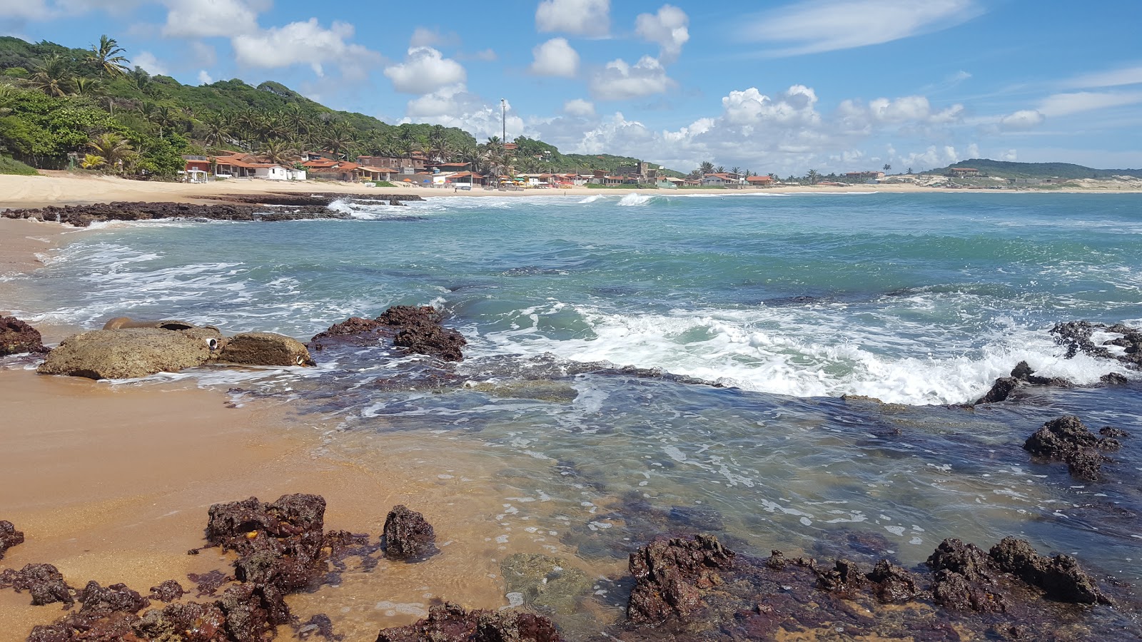 Foto de Praia do Sagi - lugar popular entre os apreciadores de relaxamento