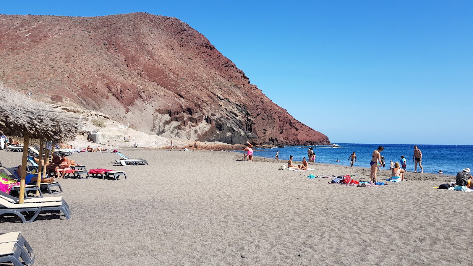 Valokuva Playa de la Tejitaista. mukavuudet alueella