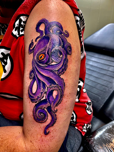 Explore wind tattoo ideas, creative tattoo ideas in Gadsden, available at Zekez Inkz Tattoos & Piercings