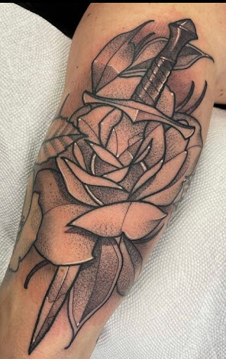 Explore cheetah print tattoos ideas, creative tattoo ideas in Mesa, available at Ranger Tattoo & Piercing