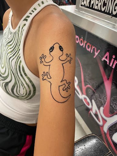 Explore sunrise tattoo ideas, creative tattoo ideas in South Padre Island, available at Peggys Temporary & Permanent Tattoos