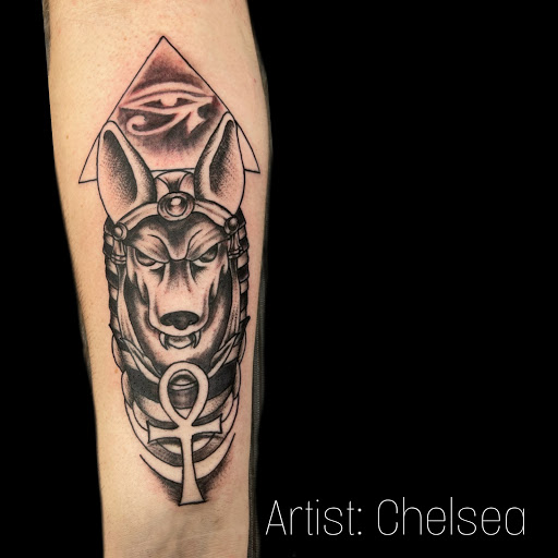 Explore mid arm tattoo ideas, creative tattoo ideas in Florence, available at West Coast Tattoo & Body Piercing