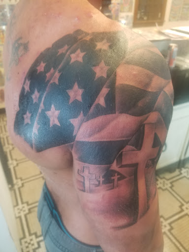 Find cute bear tattoo ideas for your next unique tattoo in Charleston at Artistic Advantage