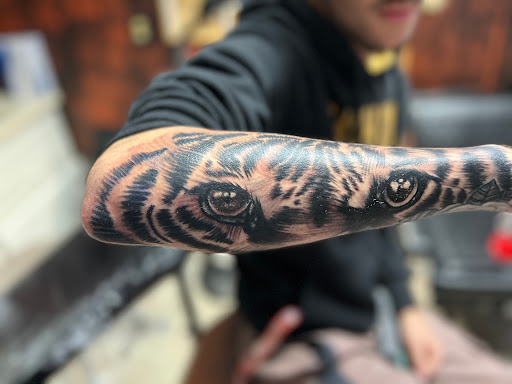 Explore beagle tattoo ideas, creative tattoo ideas in Toledo, available at Convicted Ink 2