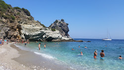 Foto von Agios Ioannis beach mit kleine bucht