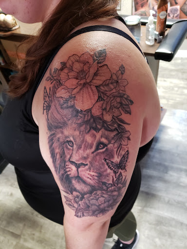 Explore irish sleeve tattoo ideas, creative tattoo ideas in Linn Creek, available at Hillard Skillard Tattoos, LLC.