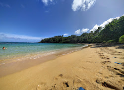 Photo de Papa'a Bay Beach avec baie spacieuse