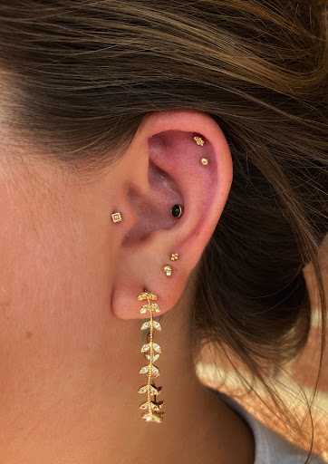 Explore couple initial tattoo ideas, creative tattoo ideas in Greensboro, available at Fern Piercing and Fine Jewelry