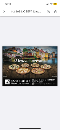 Basilic & Co à Lorient menu