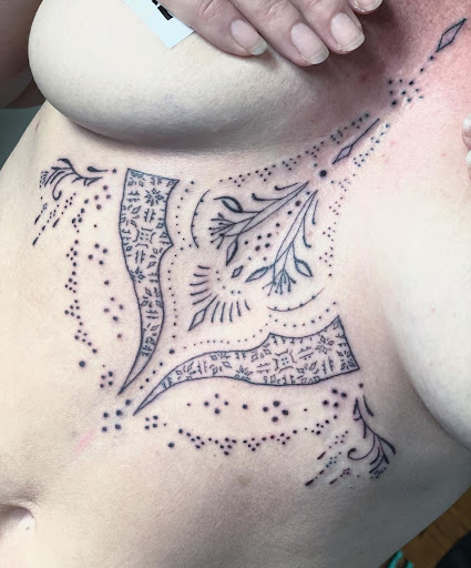 Explore tattoo ideas for 4 sisters, creative tattoo ideas in Santa Cruz, available at Black Pearl Tattoo Santa Cruz