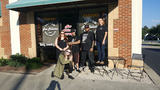 Explore his her matching tattoos ideas, creative tattoo ideas in Wilson, available at New Addiction Tattoos