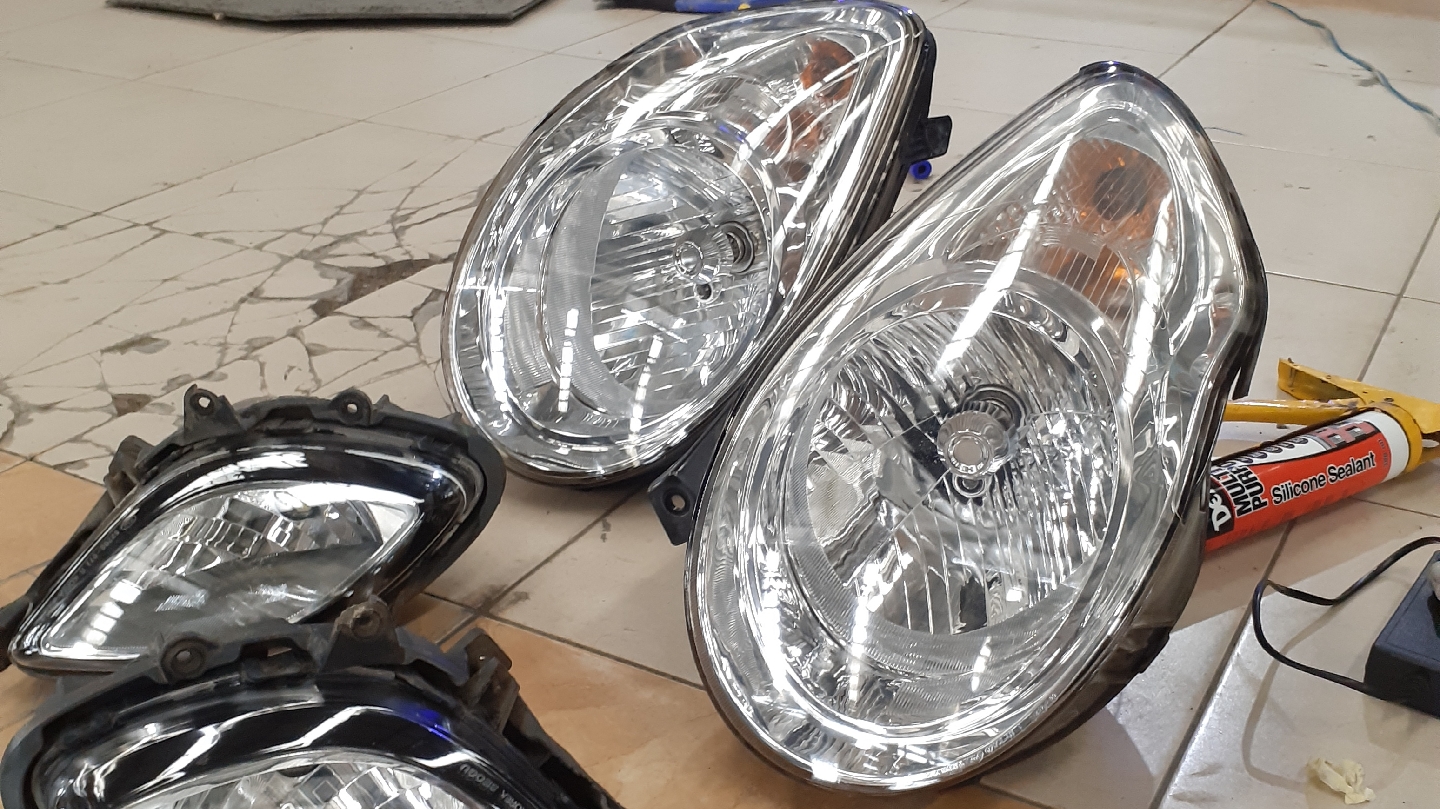 Risto Lampu Mobil Modifikasi Photo