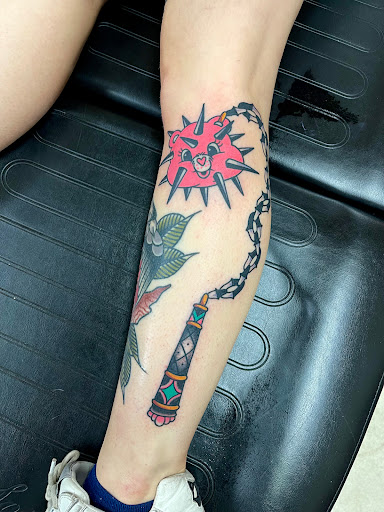 Explore triple moon tattoo ideas, creative tattoo ideas in Austin, available at Amillion Tattoo, Piercings, & Laser Removal