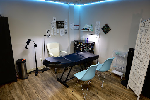 Explore tattoo ideas for men neck, creative tattoo ideas in Broomfield, available at Wild Child Tattoo
