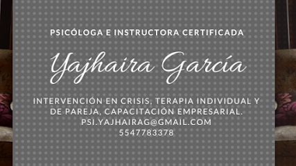 Psicóloga Yajhaira García