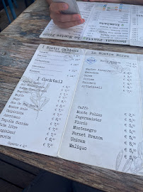 Restaurant Tampasio Beach à San Vito Lo Capo (le menu)