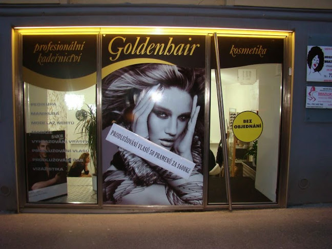 Salon Goldenhair - Kadeřnictví a kosmetika - Holičství