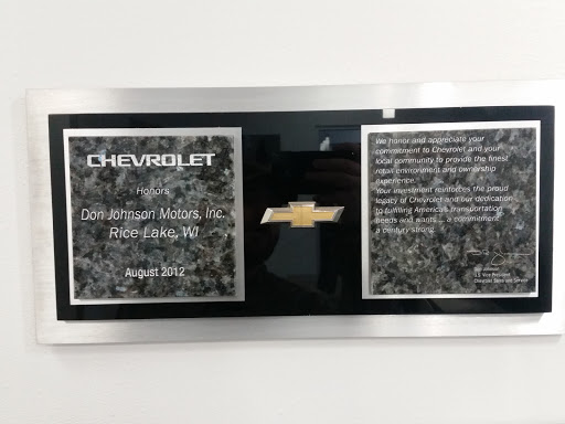 Car Dealer «Don Johnson Motors Chevrolet Buick GMC», reviews and photos, 734 West Ave, Rice Lake, WI 54868, USA