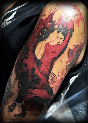 Explore wedding ring tattoo ideas male, creative tattoo ideas in Houlton, available at Crowes Tattoos