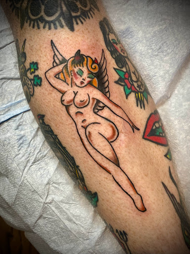 Explore ghost of tsushima tattoo ideas, creative tattoo ideas in Hailey, available at Mountain Rose Tattoo Studio