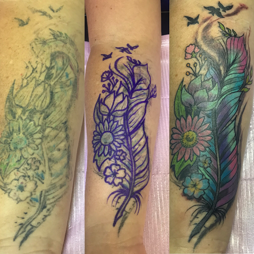 Find sternum tattoo ideas for your next unique tattoo in Monticello at 850 Tattoo Co.