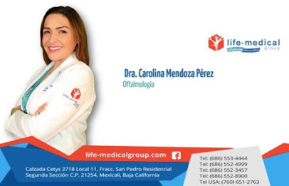 Dra. Carolina Mendoza Perez, Oftalmólogo