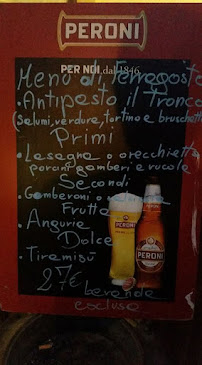 Ristorante Pizzeria Il Tronco à Cassano delle Murge menu