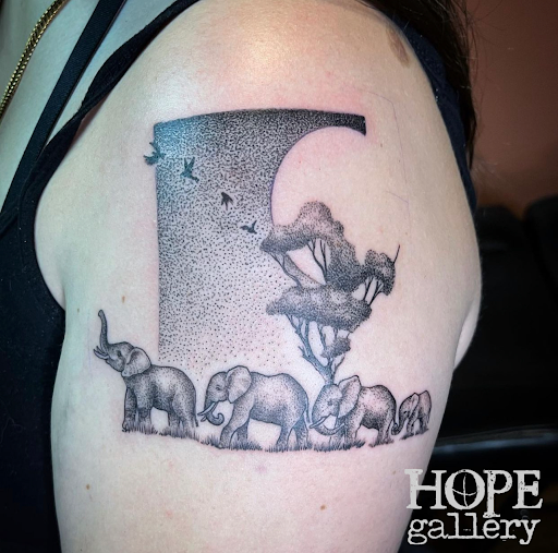 Tattoo Shop «Hope Gallery Tattoo», reviews and photos, 835 Woodward Ave, New Haven, CT 06512, USA