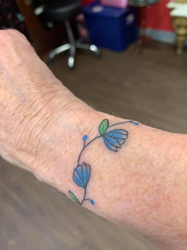 Explore simple dog tattoo ideas, creative tattoo ideas in Westminster, available at Westminster Tattoo Company