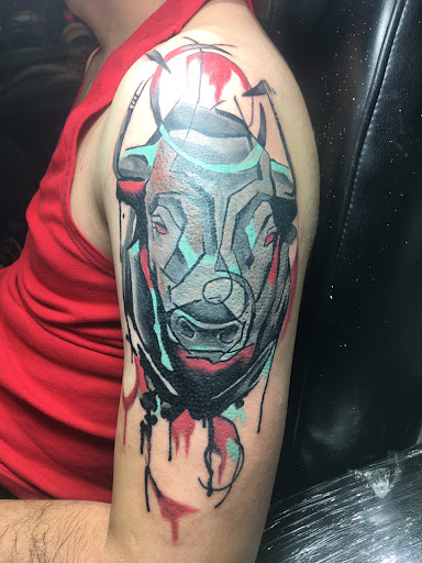 Explore arm tattoo sleeve ideas, creative tattoo ideas in Rochelle Park, available at Ser Tattz Art Studio