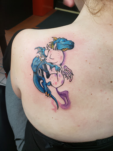 Explore book tattoos ideas, creative tattoo ideas in Durham, available at Twisted Sixs