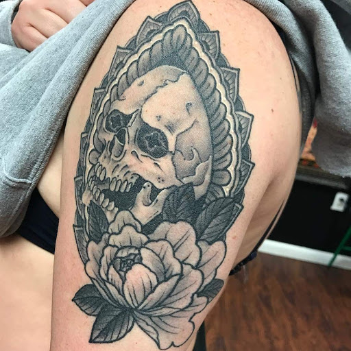 Explore van gogh tattoo ideas, creative tattoo ideas in Powell, available at Against All Odds Tattoos and Piercings