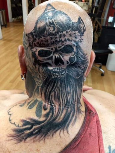 Explore knee tattoo ideas for woman, creative tattoo ideas in Florence, available at West Coast Tattoo & Body Piercing