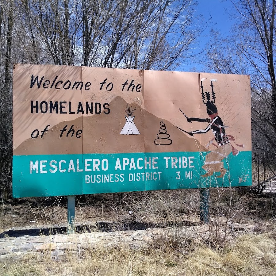 Mescalero Apache Reservation Historical Marker